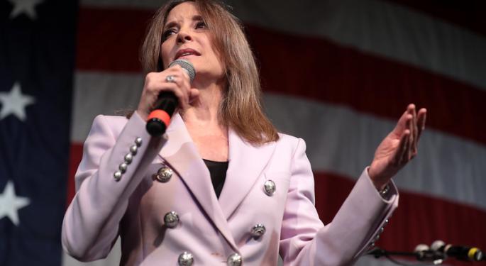 Democratic Presidential Candidate Marianne Williamson Promises To Ax Controversial Alaska Oil Project Approved By Biden