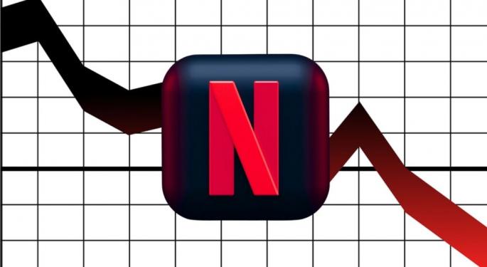 Netflix Shares Tumble, Shed $9B In Value As CFO Lowers Margin Guidance