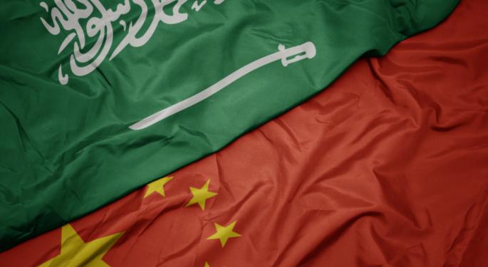 La Cina guarda all’Arabia per una zona di libero scambio