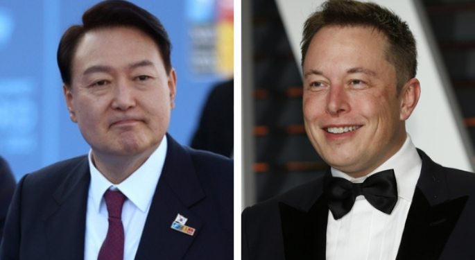 South Korean President Woos Elon Musk With Tax Breaks To Clinch Tesla Gigafactory