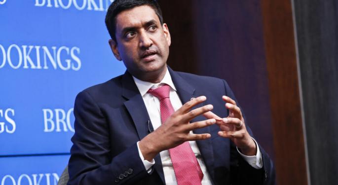 California Democrat Ro Khanna Questions Fed's 2% Inflation Target: 'Why Is It Sacrosanct As Opposed To Setting It At 3%'