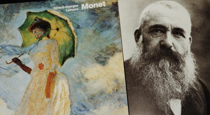 A Never-Before-Seen Original Monet Painting Sells For $74 Million At Auction