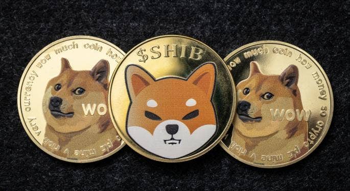 Il token di governance Shiba Inu  a +6%, Dogecoin debole