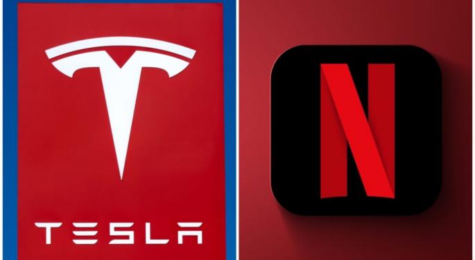 Tesla, Netflix Grab Earnings Spotlight This Week As Analysts Divided On Q3 Reporting Season: What's On Investors' Radar?