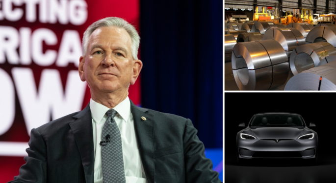 Tommy Tuberville Lost On Tesla Trade, Could Win Big On US Steel Trade: A Look At The Congress Trades Raising Eyebrows