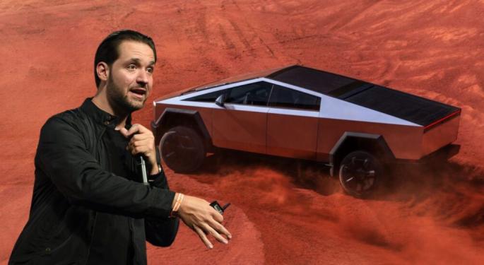 Alexis Ohanian Loves His New Cybertruck, 'First Car That Really Feels Comfortable To Me': Here's Why Wife Serena Williams Distances Herself