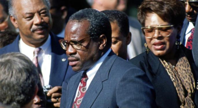 Justice Clarence Thomas Recuses Himself As Supreme Court Rejects Appeal By Trump's Former Legal Adviser