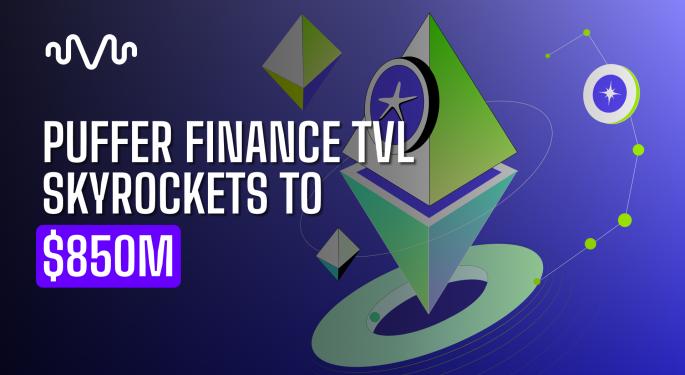 Puffer Finance TVL Skyrockets to $850M