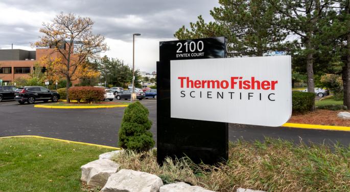 Thermo Fisher Scientific, GXO Logistics And A Financial Stock On CNBC's 'Final Trades'