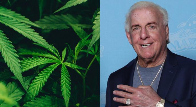 Ric Flair Will Visit California Dispensary On 4/20 For Debut Of His Cannabis Brand, But First Meet Him At The Benzinga Conference In Florida