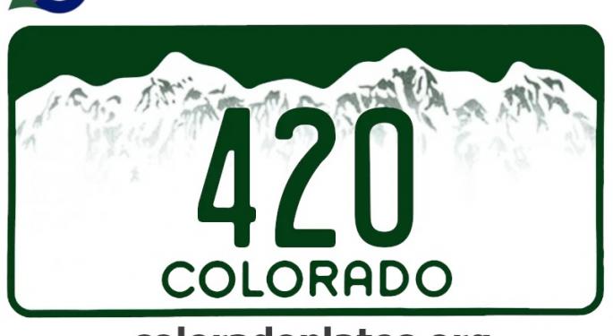 Colorado's Weed-Themed License Plate Auction Kicks Off: Bid Now, Help Raise Money For Disability Causes