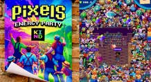 Kind organiza monumental fiesta en Pixels para 126.000 jugadores