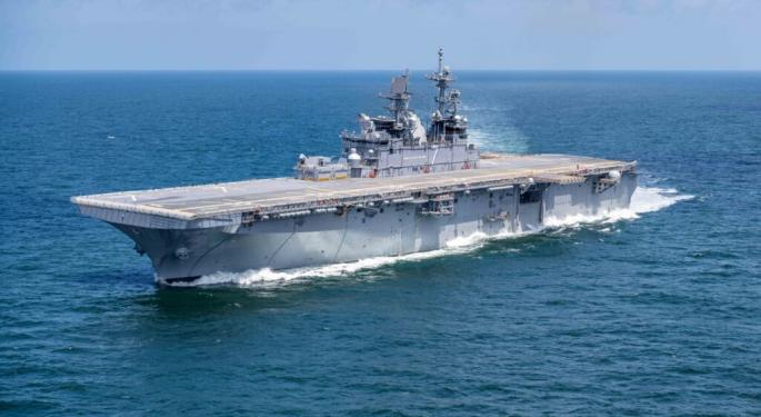 Why Defense Company Huntington Ingalls Shares Are Diving Today