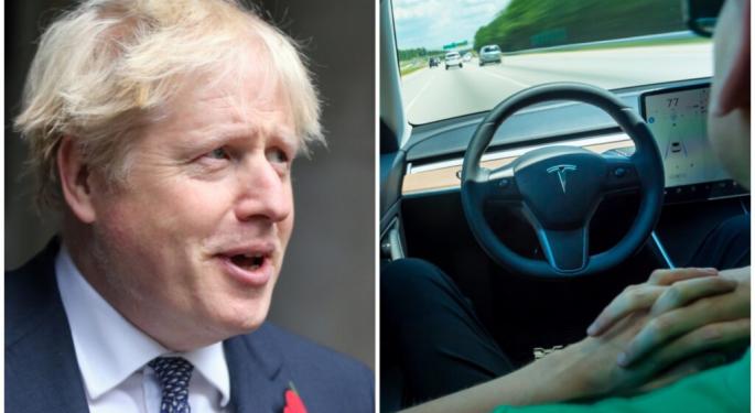 'Oh My Word:' Tesla FSD Wows Boris Johnson As It Drives His Family Around 'Hair-Raising' LA Roads; Ex-UK Leader Reveals New Feature In Works