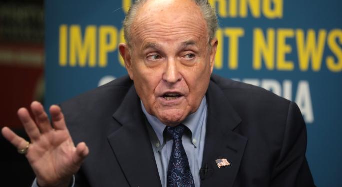 Rudy Giuliani Announces New Coffee Brand As Legal Troubles Mount: From Bankruptcy To Barista