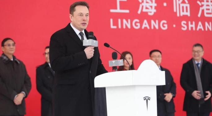 Tesla Slashes Model Y Production At Shanghai Gigafactory Amid Waning China Demand: Report