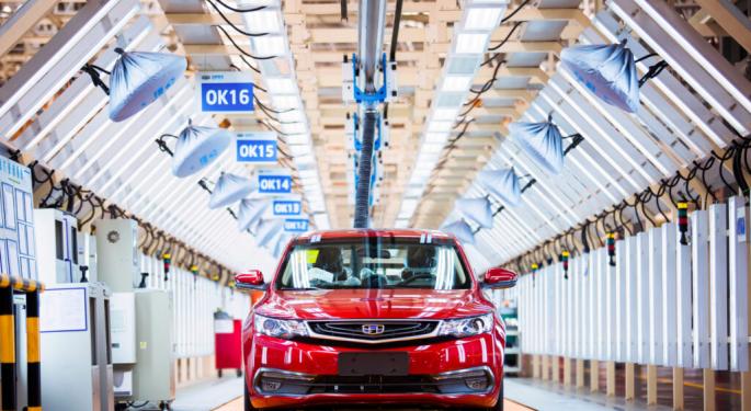 Chinese Carmaker Finally Breaks Into Global Top 10 Auto Sales: No, It's Not BYD