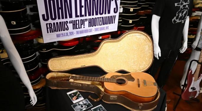 John Lennon's Guitar Sells For Record-Breaking $2.9M After Being Lost For 50 Years: 'Check Your Attics, Folks,' Says Auctioneer