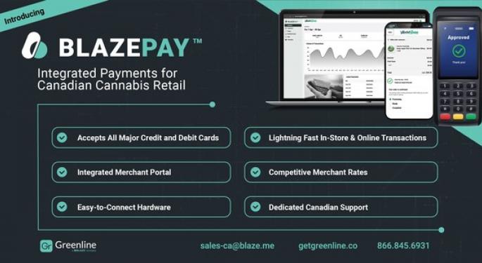 Cannabis Tech Firm Launches New Payment Processing Platform For Canadian Weed Retailers