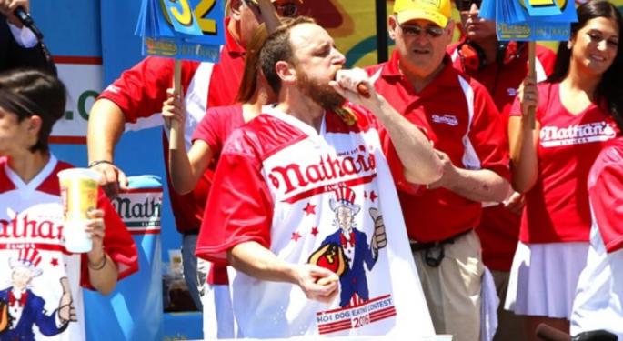 Netflix Vs. Nathan's Famous: How Streaming Giant And Food Company Backed By Bill Gates Could Eat Hot Dog Company's Lunch In Joey Chestnut Battle