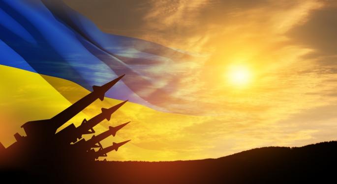 Russia Rains Missiles On Ukraine As NATO Readies To Discuss Military Aid