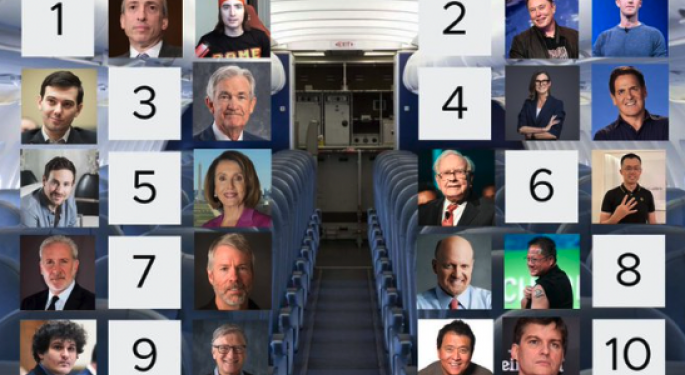 Elon Musk, Warren Buffett, Nancy Pelosi, Jensen Huang, Michael Saylor: Who You Sitting By On A Plane For A 10-Hour Flight?