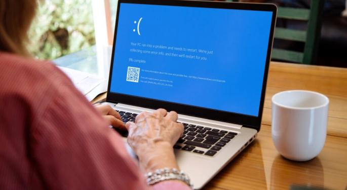 Microsoft Outage: What States, Services, Companies Saw The 'Blue Screen Of Death'