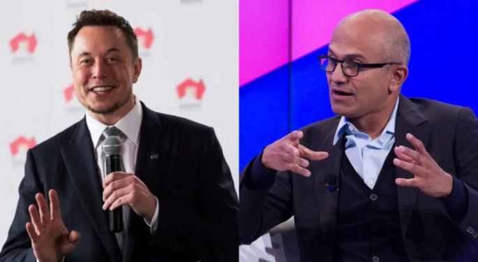 Tesla CEO Elon Musk Blasts Satya Nadella After Microsoft-CrowdStrike Issue Takes Down Millions Of Computers Globally: 'This Gave A Seizure To The Automotive Supply Chain'