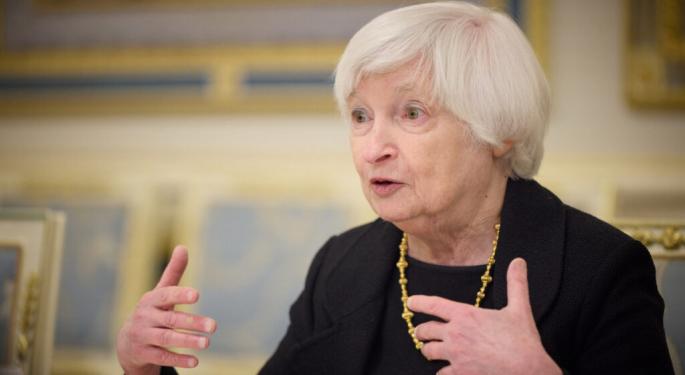 Janet Yellen Rejects Economist Roubini's And Trump-Era Official's Claims Of 'Manipulation' In Treasuries: 'We Have Never, Ever Discussed Anything Of The Sort'