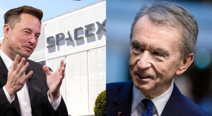Elon Musk, Bernard Arnault Once Discussed Potential SpaceX-Louis Vuitton Collab: 'I'm Afraid He Will Ask Me To Go With Him In The Rocket'