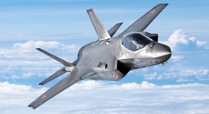 Lockheed Martin Is Poised For Healthy Sales Growth, Says Analyst: 'Outlook Is Improving'