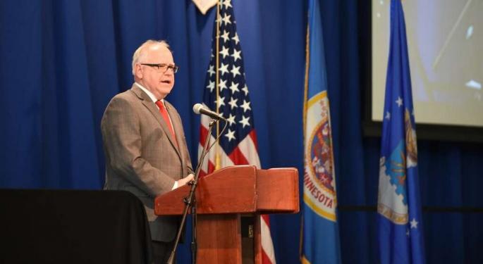 Tim Walz Could Be Good For Electric Vehicle Stocks: 'You Need To Skate Where The Puck Is Going To Be. The Puck Is Going To Be In EVs'