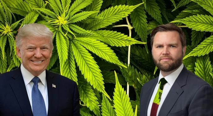 Trump's Flip On Marijuana Legalization Conflicts With Running Mate JD Vance Who Does Not Share The Sentiment