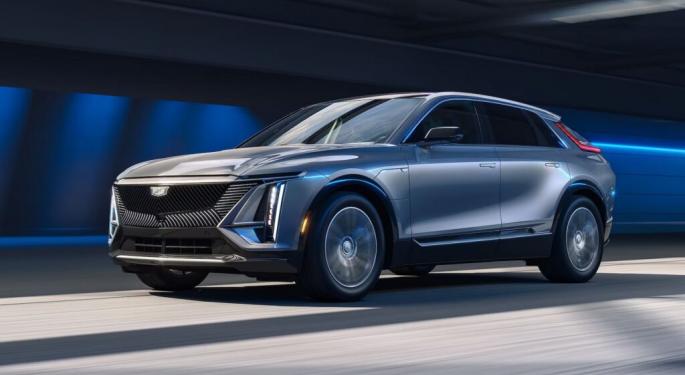 GM Recalls Nearly 22,000 Cadillac Lyriq Electric SUVs Due To Concerns About Loss Of Braking Ability
