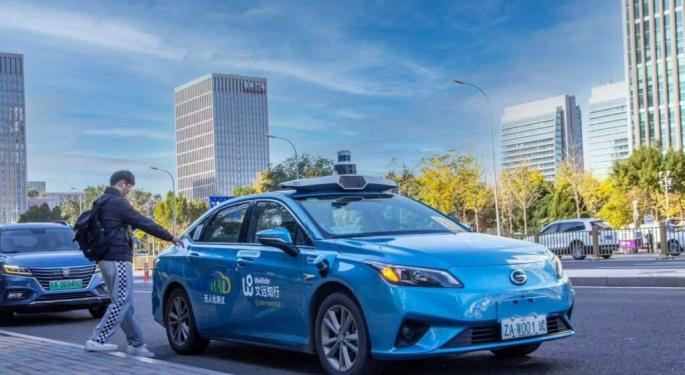 Tesla's Robotaxi Plans Face Fresh Competition As Chinese Firm WeRide Receives Approval To Test Driverless Vehicles With Passengers In California