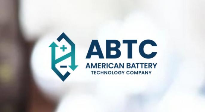 EXCLUSIVE: Federal Support Is 'Essential' For Lithium Production, Says American Battery Technology CEO CORRECTED