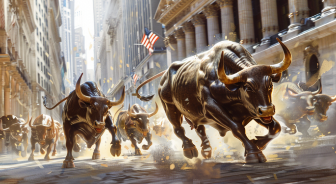 S&P 500, Nasdaq 100 Extend 8-Session Winning Streak As Wall Street Jitters 'Go Poof': Monday's Key Stock Movers