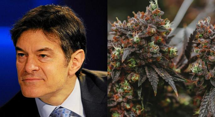 Trump-Endorsed Dr. Oz On Medical Marijuana And Pain: Give It A Try