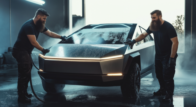 Jason And Travis Kelce's Beer Company Features Cybertruck In New Ad: Can The EV Elon Musk Envisioned For Blade Runner Really Drive Beer Sales?