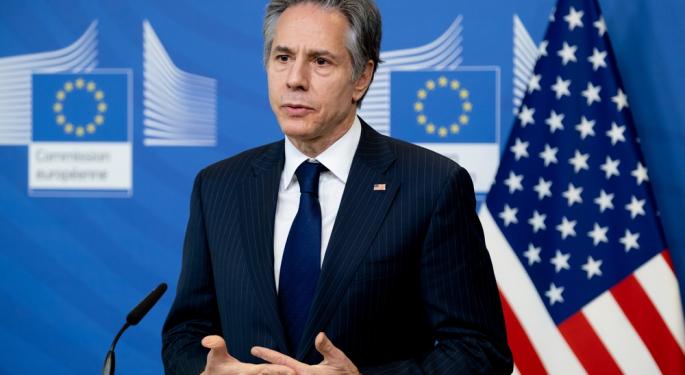 Antony Blinken Lands In UK To Discuss Ukraine Aid Amid Kyiv's Drone Attack On Russia