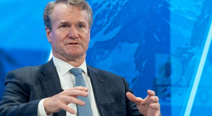 Bank Of America CEO On Buffett's Share Retreat: 'I Don't Know What Exactly He Is Doing ... We Can't Ask'