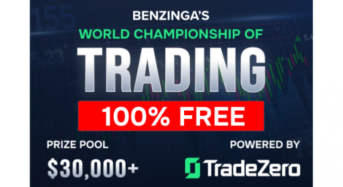 Benzinga World Championship Of Trading Powered By TradeZero: 'Kick Off September In A Meaningful Way' With Over $30,000 In Cash And Prizes On The Line