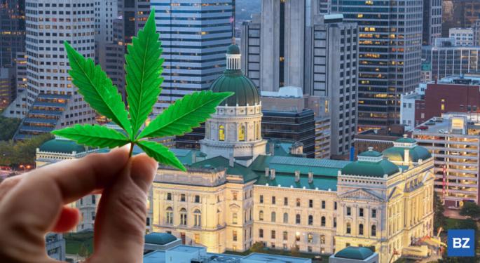 This Gubernatorial Nominee's Cannabis Plan Could Generate $172M Annually For 'Island Of Prohibition' Indiana