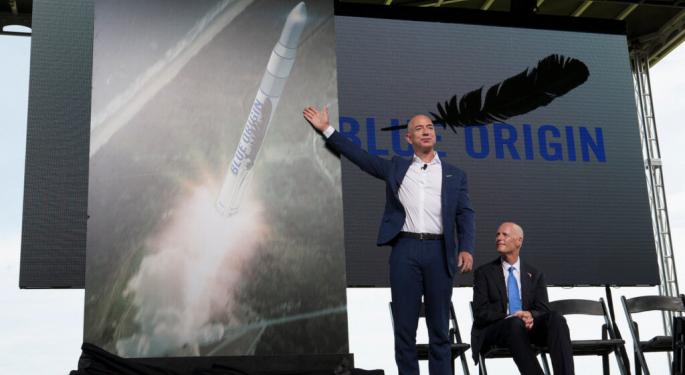 Jeff Bezos' Blue Origin Names New Glenn-1's First Booster 'So You're Telling Me There's A Chance:' Here's Why