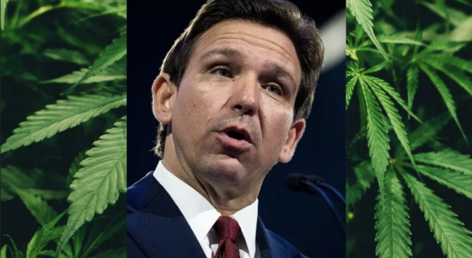 DeSantis Targets 'One Big Weed Company' Funding Florida's Legalization Campaign, Citing 'Corporate Interests'