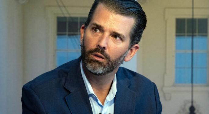 Trump Jr Conveys 'Huge Thanks' To Crypto Community For Support As His Father Remains Uncertain About Their New Venture