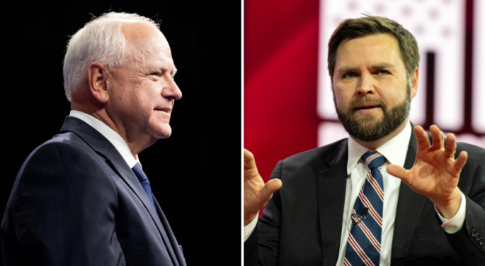 Walz Vs. Vance VP Debate Betting Odds, What Candidate Is Favored? Plus, How To Watch, Likely Topics And More