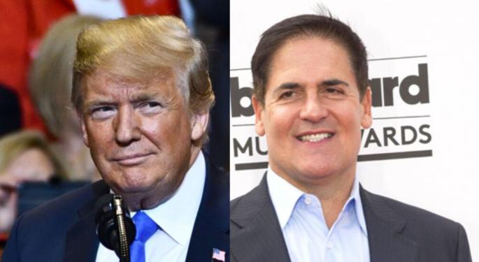 Mark Cuban Once Supported Trump's Political Aspirations And Called Him 'Amazing,' But The Former TV Rivals Have Shared A Love-Hate Relationship: The 'Shark Tank' Star Made This Promise To Himself After Leaving Ex-President's Office In 2004