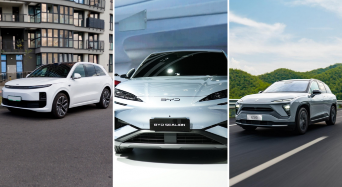 Chinese EV Stocks Li Auto, BYD, Nio To Benefit From Rebound: Analyst