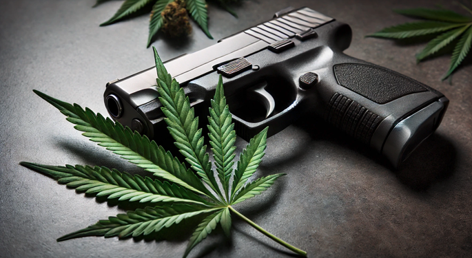 Justice Department Defends Ban On Gun Ownership For Medical Cannabis Users
